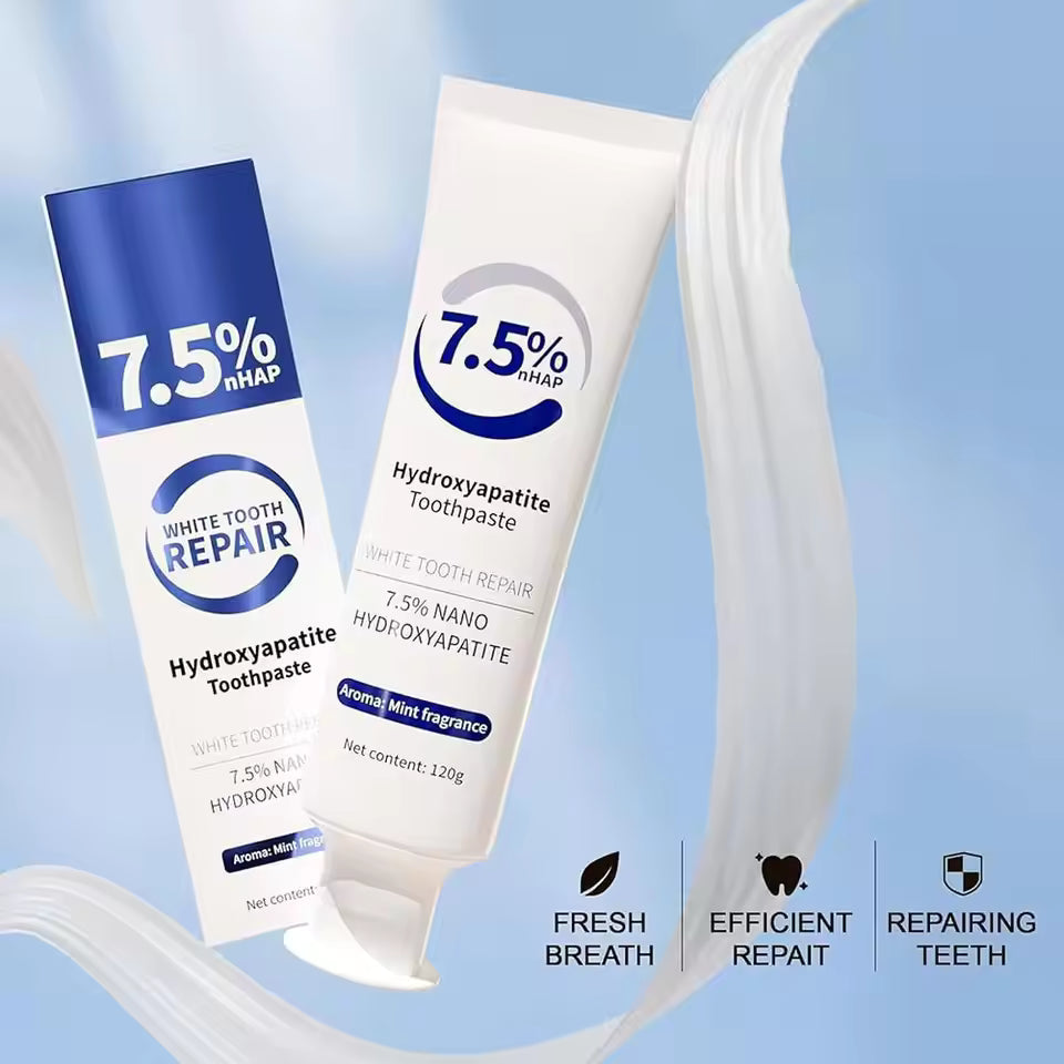 HydroxyWhite Pro™ – Enamel Repair & Teeth Whitening Toothpaste
